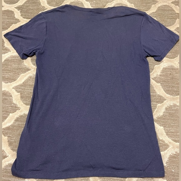 White Marlie Chatham Cape Cod Massachusetts T Shirt Navy Blue Boys Small - Picture 4 of 4